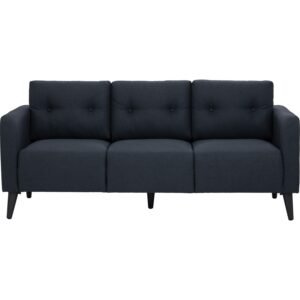 ALTO 3 SEATER SOFA BLACK/6367