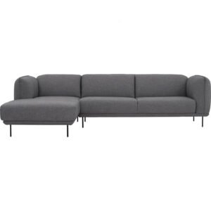 MIRA 3 SEATER WITH LEFT CHAISE 802/6603 PEBBLE