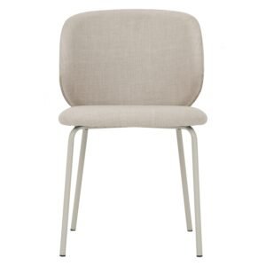 KENZI DINING CHAIR MATT BEIGE/80011 (#)