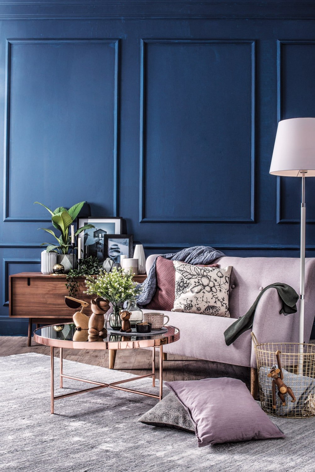 XANDER BIG COFFEE TABLE WITH MIRROR TOP 807 (#) - Image 4