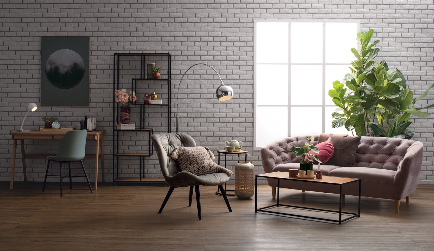 BRADFORD 500X1000 RECTANGLE COFFEE TABLE 802/163 (#) - Image 4