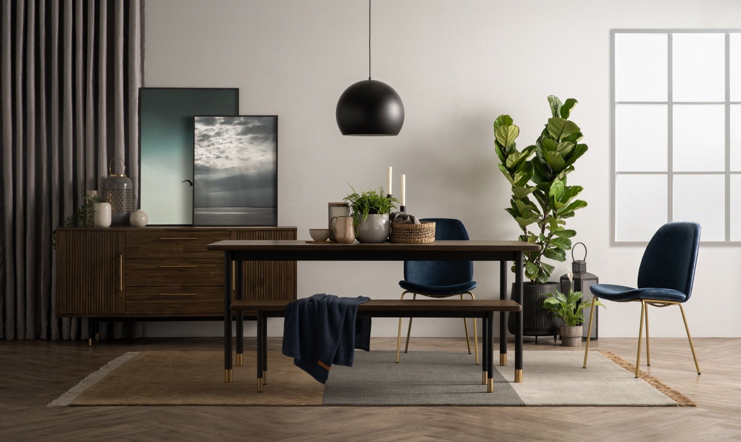 HAMILTON 1000X2000 DINING TABLE 821/1812 (#) - Image 4