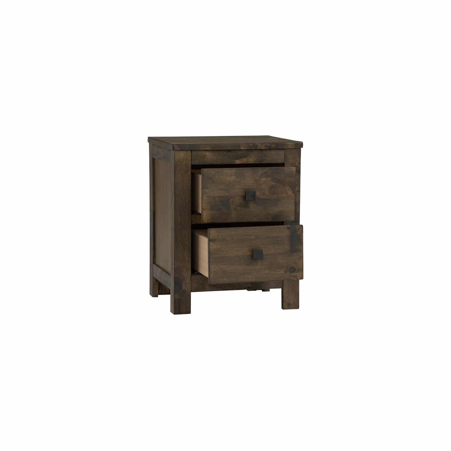 LEYTON BEDSIDE TABLE WITH 2 DRAWERS 1860 - Image 4
