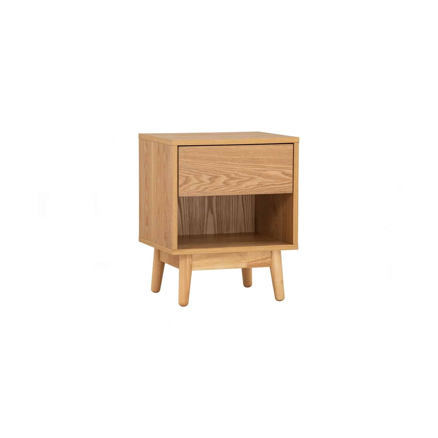 TENRI BEDSIDE TABLE WITH 1 DRAWER 102 - Image 3