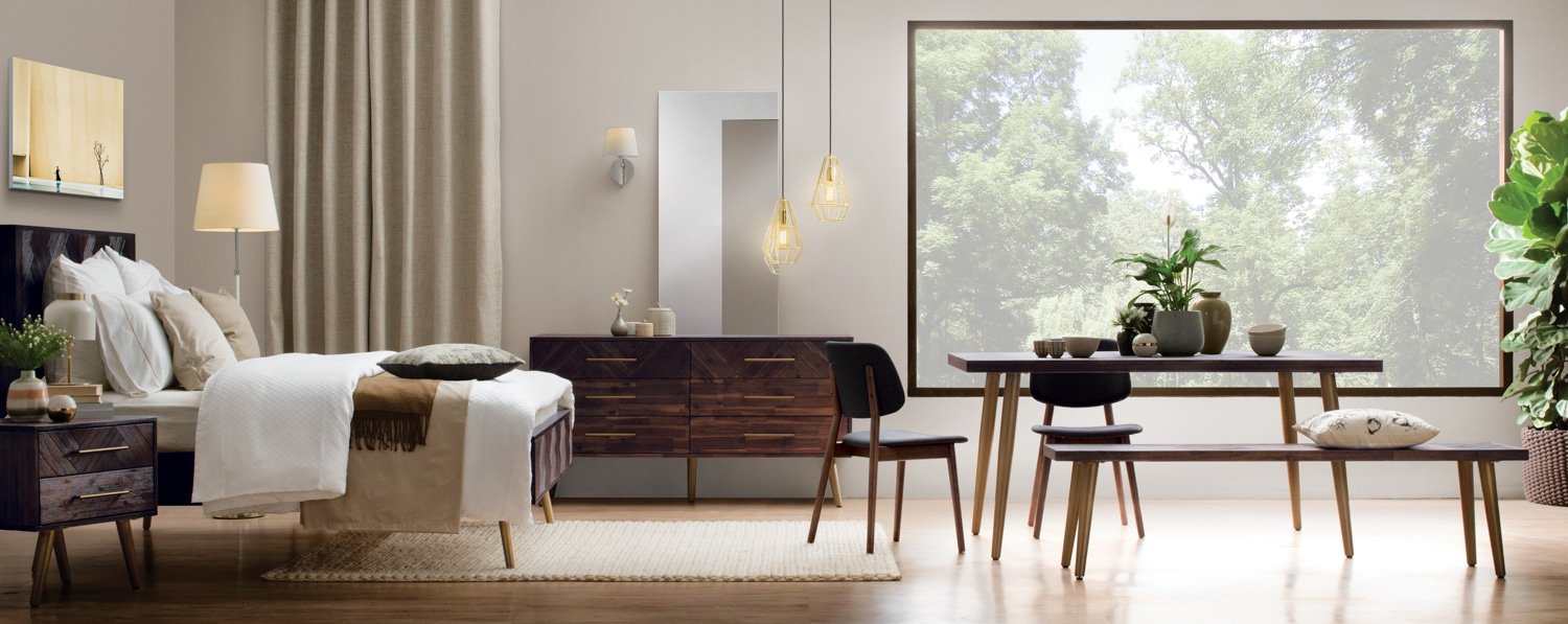 SIVAN BEDSIDE TABLE WITH 2 DRAWER 822/1809 - Image 3