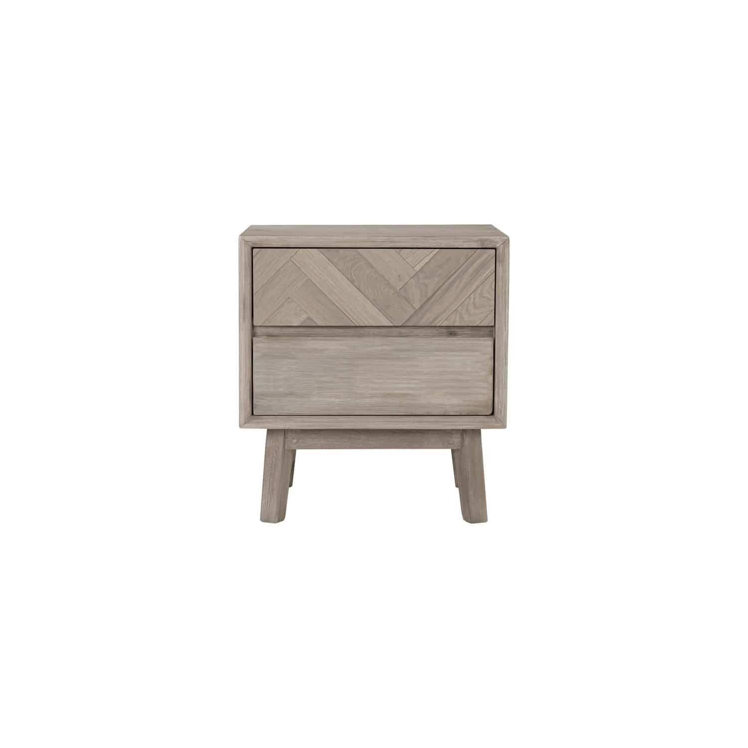 MADRID BEDSIDE TABLE WITH 2 DRAWER 1808 - Image 3