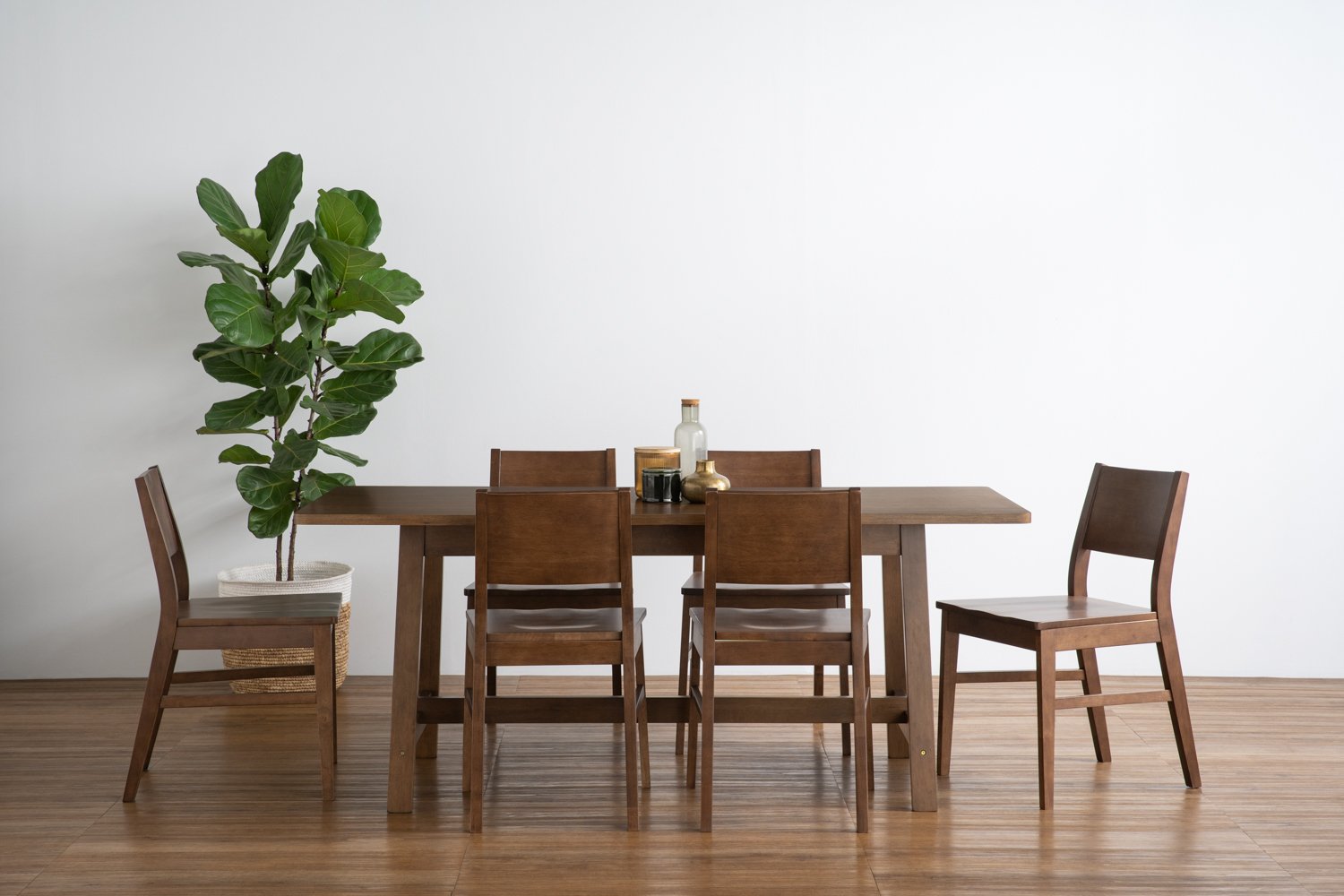 FEDRA DINING CHAIR WITH WOODEN SEAT 109 - Image 4
