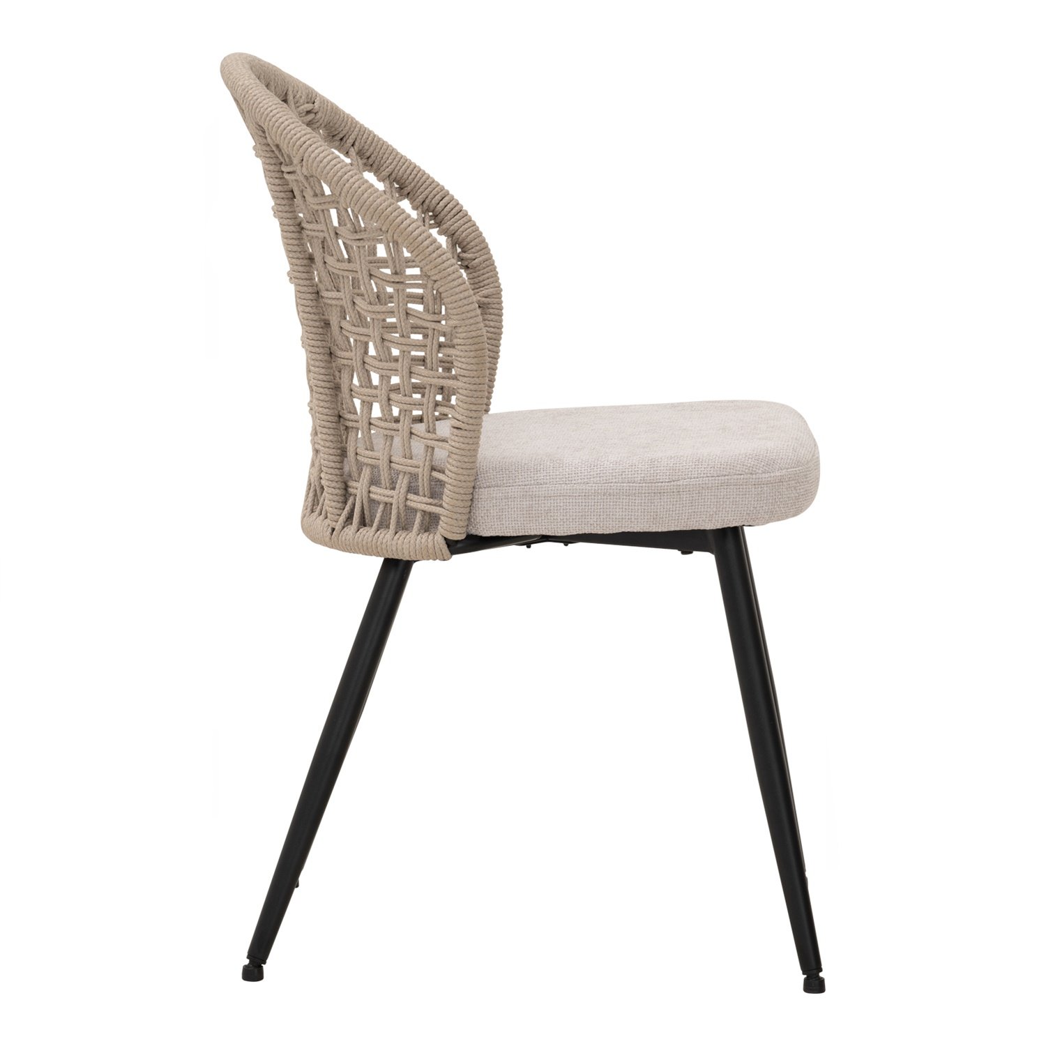 ALLUR DINING CHAIR 802/GREY/80002 (#) - Image 3