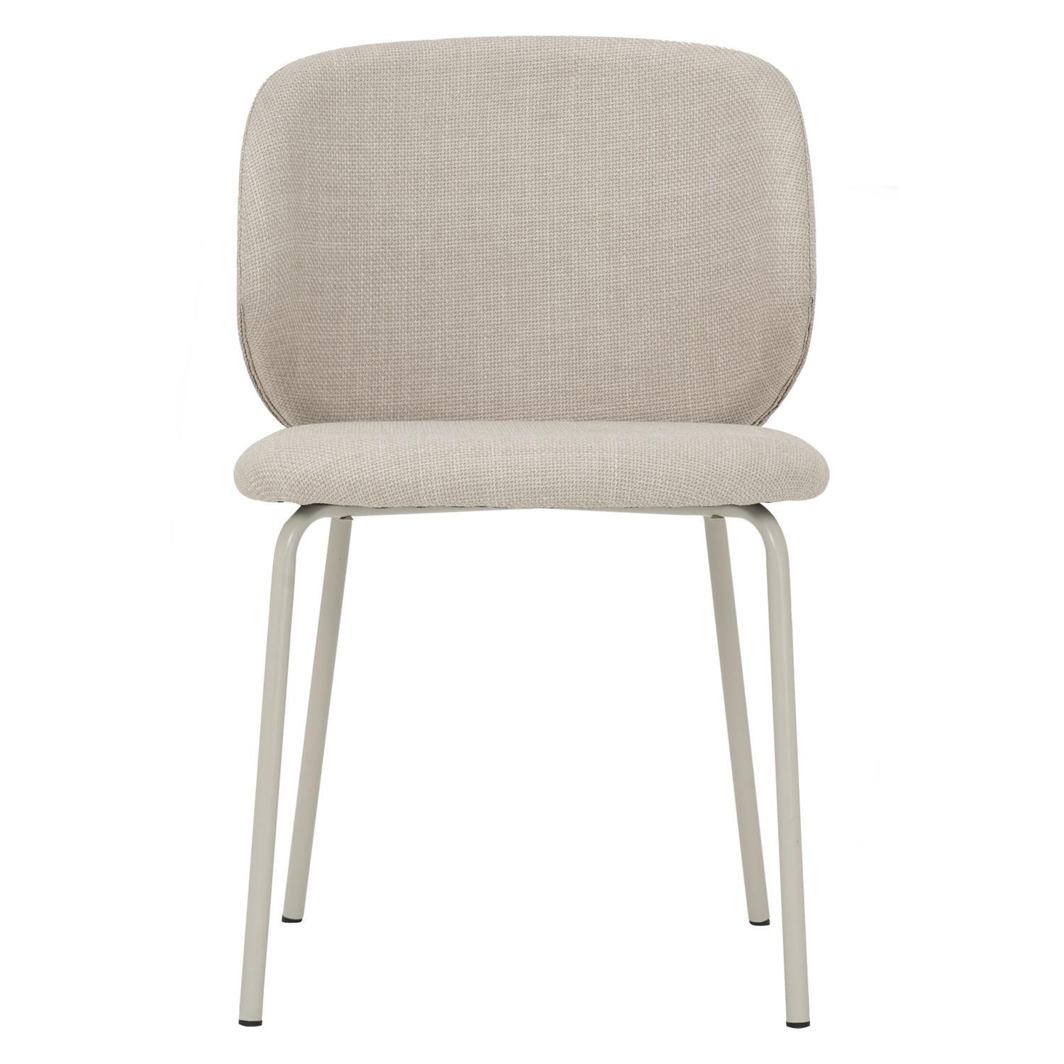 KENZI DINING CHAIR MATT BEIGE/80011 (#) - Image 3