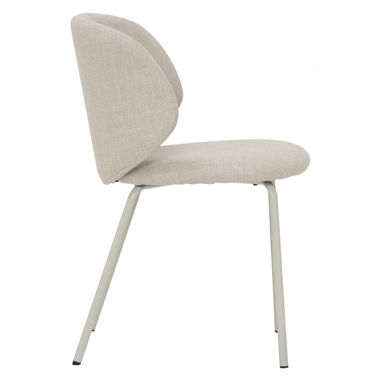 KENZI DINING CHAIR MATT BEIGE/80011 (#) - Image 4