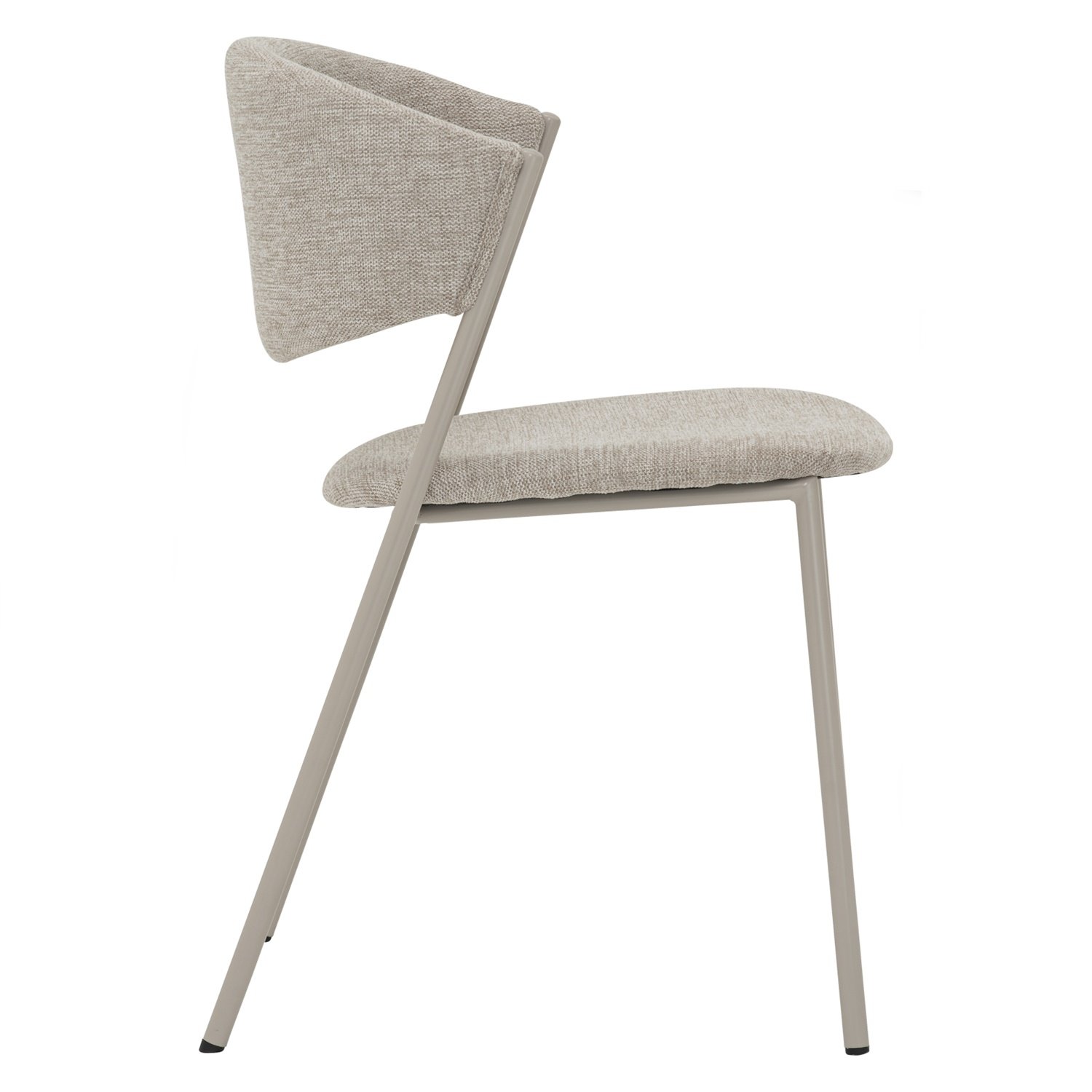 KORY DINING CHAIR MATT BEIGE/80013 (#) - Image 3