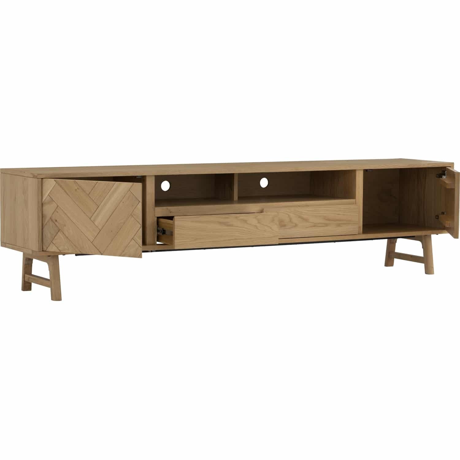 MERTON 2.2M TV CABINET 1810 (#) - Image 2