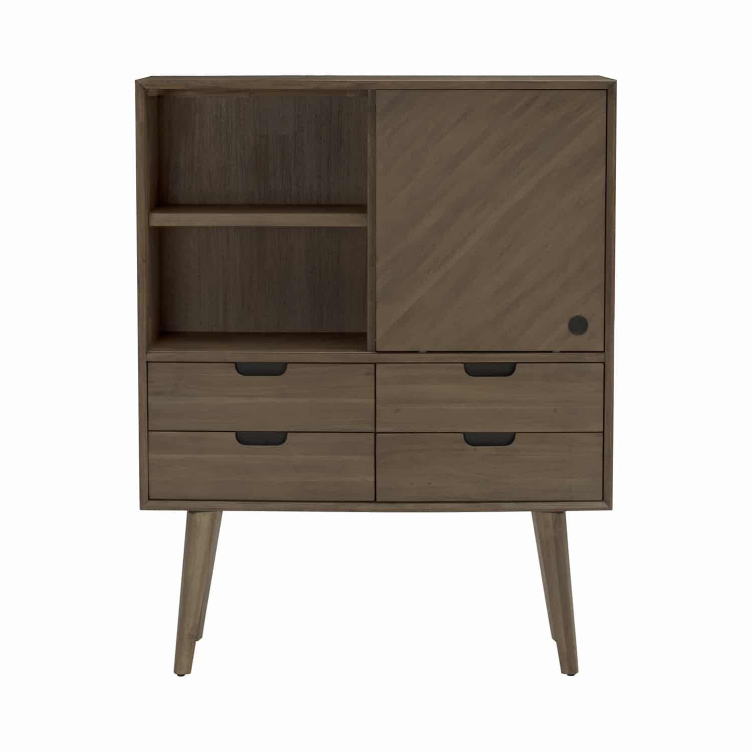 TORRELL TALL SIDEBOARD WITH 4 DRAWER 1804 (#) - Image 3