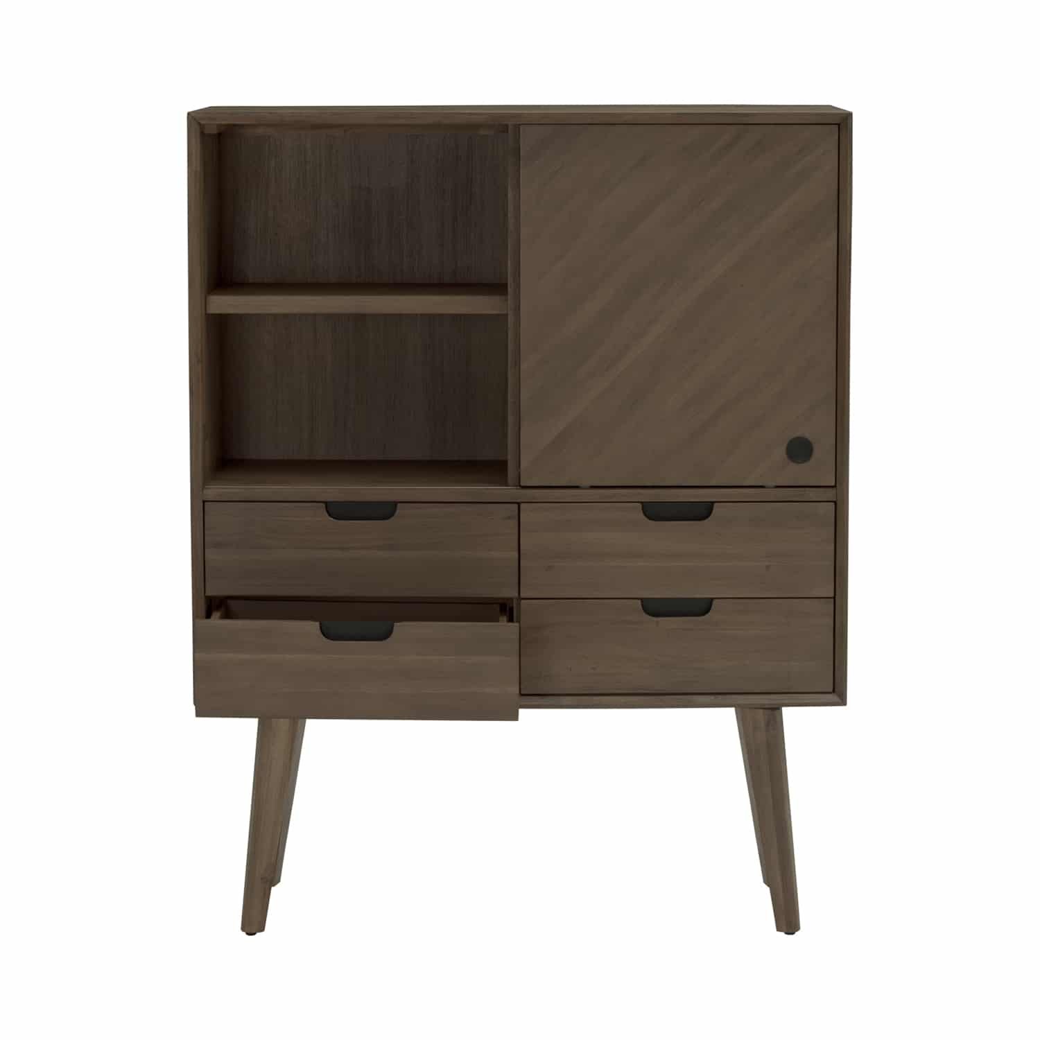 TORRELL TALL SIDEBOARD WITH 4 DRAWER 1804 (#) - Image 4