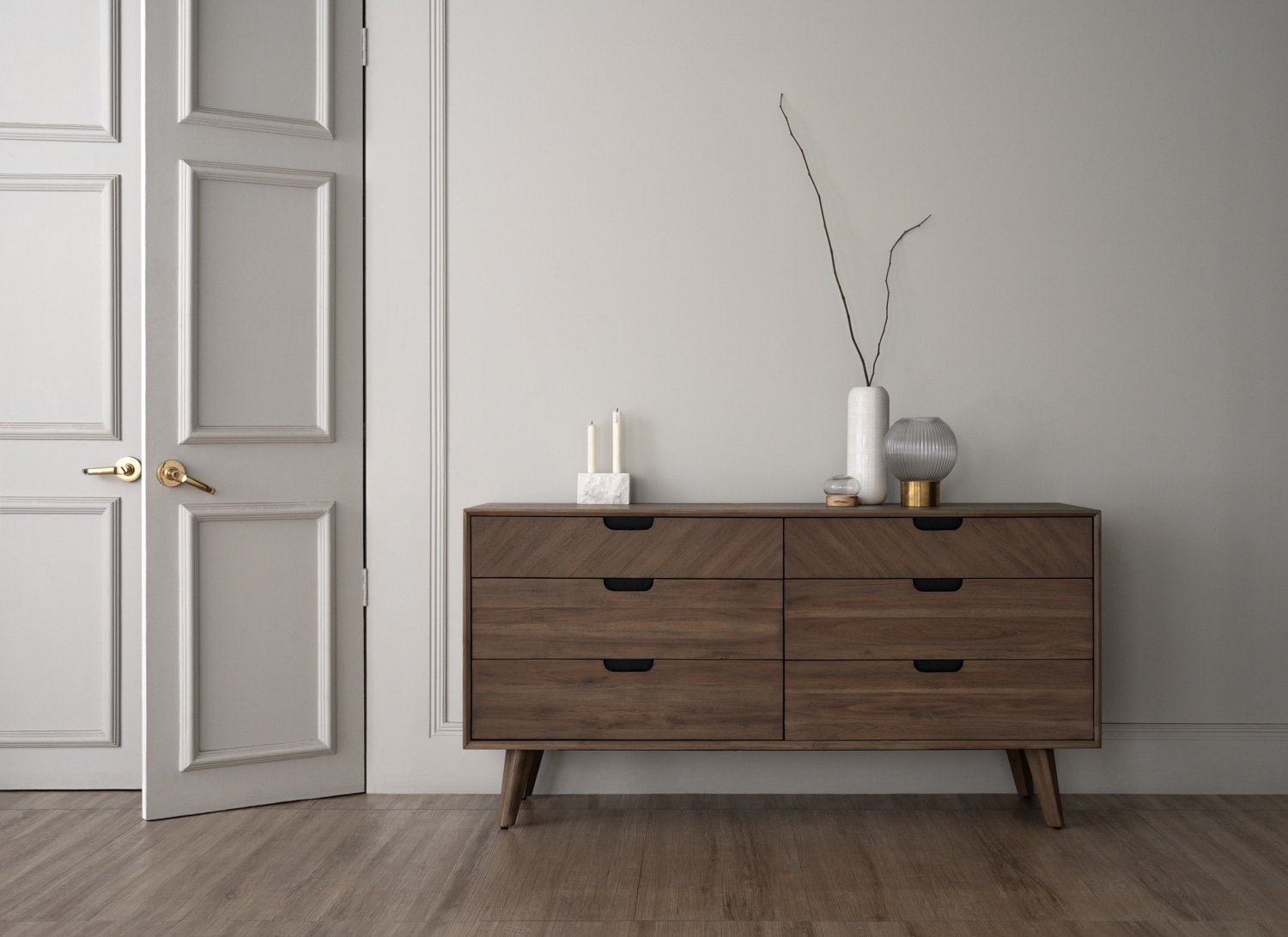 TORRELL 6 DRAWER DRESSER 1804 - Image 4