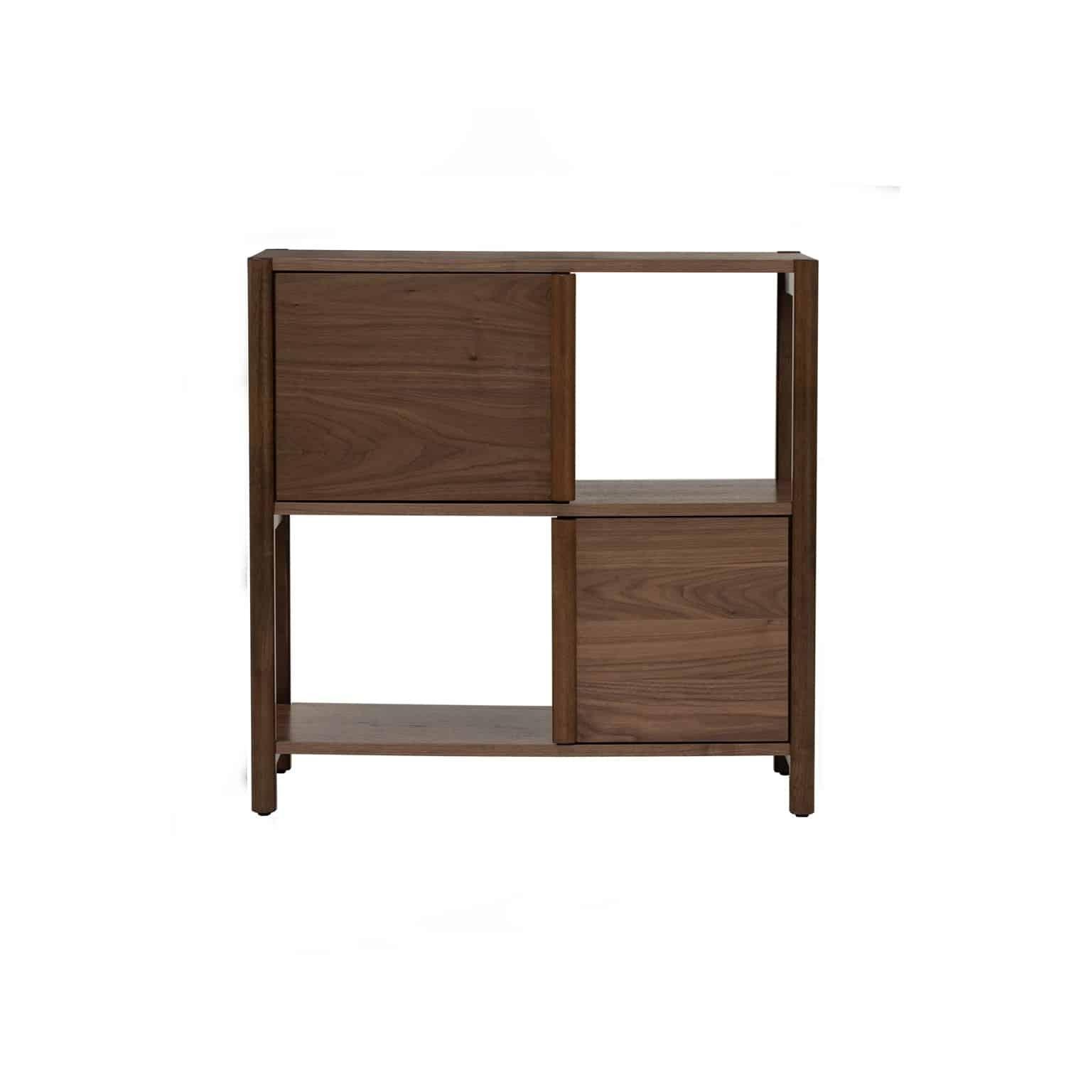 HOLSTEN 0.85M BOOKCASE WITH 2 DOOR 113 (P2 BOARD) - Image 4