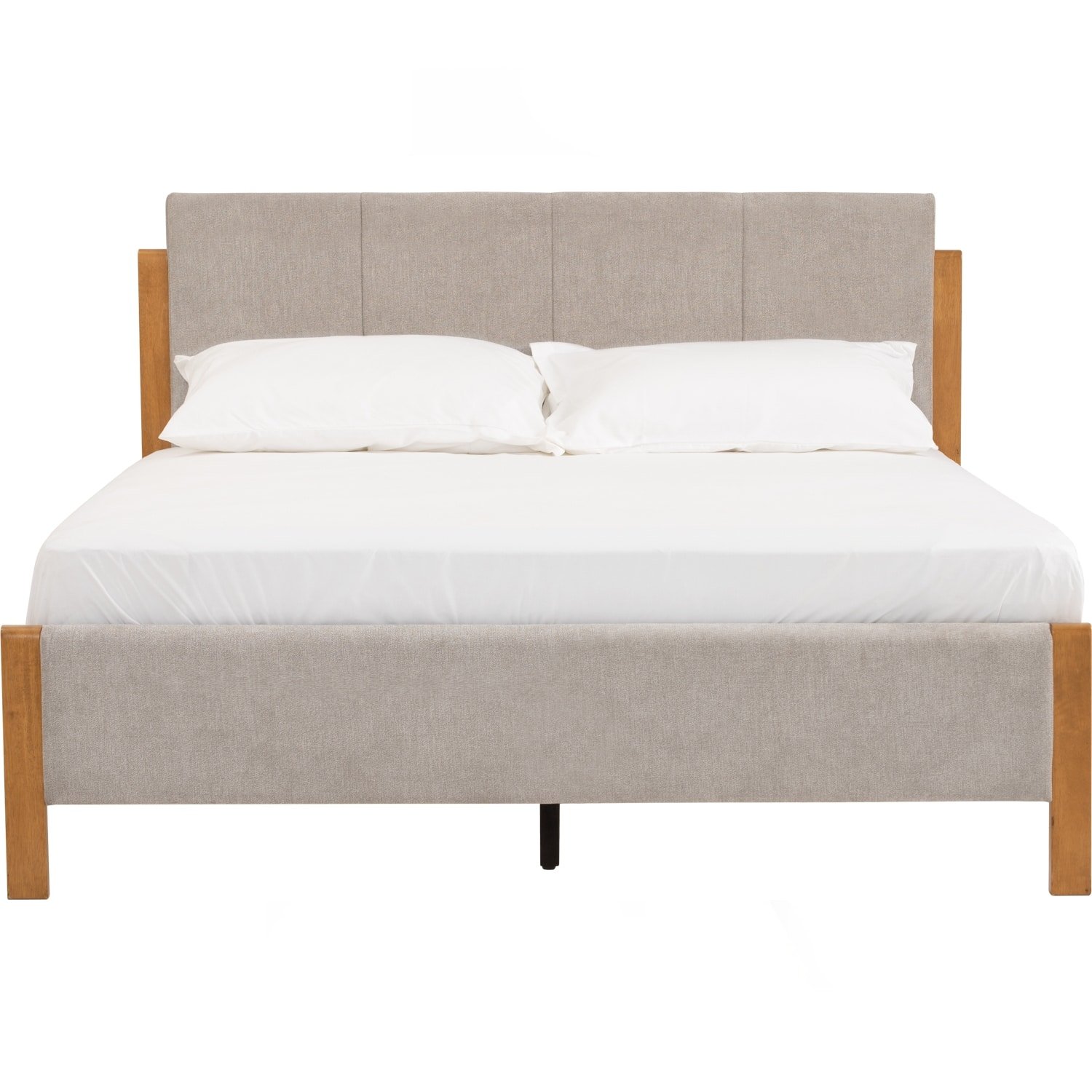 MAYER QUEEN BED WITH 1900MM SIDE RAIL 102/3520 - Image 4