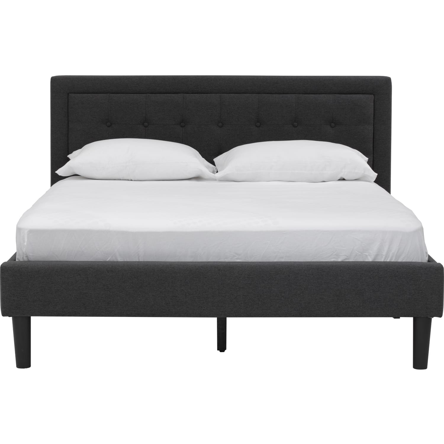 HAYDEN KING BED WITH 1900MM SIDE RAIL BLACK/6516 - Image 4